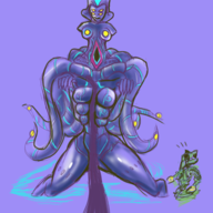 1girl artist:unknown shin_megami_tensei tiamat // 2400x2400 // 3.4MB