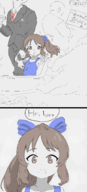 1girl 2boys 2koma anon arisu_tachibana artist:skeezicks colored comic idolm@ster loli text // 2035x4480 // 153KB
