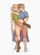 artist:34no404 cammy_white chun-li colored futanari street_fighter // 501x681 // 186KB