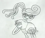 artist:billyfutureboy breast_feeding breasts mommy_long_legs poppy_playtime // 2058x1718 // 1.6MB