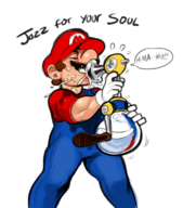 colored dialogue f.l.u.d.d. kiss mario parody super_mario super_mario_sunshine text // 603x687 // 274KB