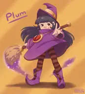 artist:sunshine_memoir chenso_club plum witch // 1845x2048 // 253KB