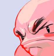 angry colored eyebrows kirby kirby_(series) tagme // 1344x1400 // 695KB