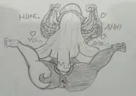 1girl artist:billyfutureboy masturbating midna pussy the_legend_of_zelda traditional_medium twilight_princess // 3335x2365 // 3.0MB