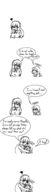 2girls alouette angel angry artist:marielx comic dialogue garyc.me halo hugging long_hair mabinogi maid not_vidya oc speech_bubble text wings // 800x3000 // 67KB