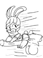 animal_crossing artist:unknown broom dancer_outfit furry joke_delivery penis riding sasha // 650x872 // 27KB