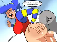 1boy 1girl anon artist:atomickingboo ass becky_brightly big_thinkers cunnilingus // 2732x2048 // 697KB