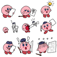 1girl 2boys artist:scorndude artist:unknown blue_eyes bowser breasts colored comic cosplay crossover crown dark_samus doggy_style dress elbow_gloves eyes_closed gloves hat heart heart_pupils huge_breasts kirby kirby_(series) lightbulb lineart mario metroid metroid_prime mustache nipples overalls paintbrush penis plush princess_peach scorn scorn_guy sex solo stick_figure super_mario tongue // 3000x3000 // 1011KB