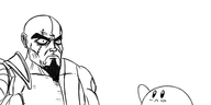 god_of_war kirby kirby_(series) kratos tagme // 600x300 // 55KB