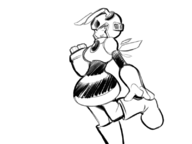 1girl artist:soren beta honey_woman mega_man_(series) mega_man_9 // 800x600 // 57KB