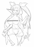 1girl artist:allbeatnik breasts huge_breasts monster_girl_quest vampire // 2017x2737 // 418KB