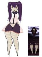 cabby colored female gimard legend_of_legaia monster monster_girl personification purple_hair thick_thighs wide_hips // 438x588 // 207KB