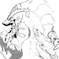 almudron artist:pr_quote monster monster_hunter tagme // 3000x3000 // 256KB