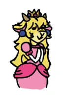 1girl animalization artist:unknown goat princess_peach super_mario // 961x1445 // 217KB