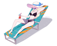 1girl artist:34no404 beach bikini mabinogi // 2966x2400 // 1.9MB