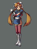 chun-li colored crossover fusion sailor_moon street_fighter // 769x1004 // 293KB