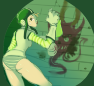 1girl artist:rider gum jet_set_radio panties tagme // 780x708 // 467KB