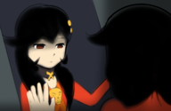 1girl artist:unknown ashley colored looking_away mirror warioware // 1174x765 // 492KB