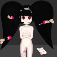 1girl ashley colored cum hair hairjob nude penis text // 1832x1802 // 841KB