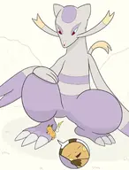 artist:macromin colored disgust featureless_crotch feet hugging joy macro micro Mienshao pokemon raichu size_difference // 1334x1757 // 779KB