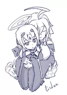 2girls artist:lisden blazblue crossover es hugging under_night_in-birth vatista // 823x1153 // 594KB