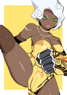 1girl artist:dweller1215 huge_breasts king_of_greed library_of_ruina // 1166x1651 // 634KB