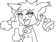 1girl artist:unknown daena legend_of_mana middle_finger // 702x524 // 26KB