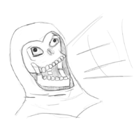 broken inhale jaw kirby_(series) marvel monochrome parody sketch taskmaster // 884x841 // 183KB