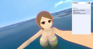 1girl 3d 4chan artist:bowzer bikini breasts huge_breasts meta mii mii_gunner nintendo phone super_smash_bros super_smash_bros._ultimate text // 1900x1000 // 1010KB