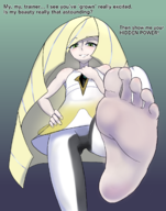 aether_foundation breasts colored feet lusamine pokemon pokemon_sm text // 1300x1650 // 934KB