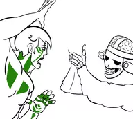 demi-fiend digital_devil_saga doot meme shin_megami_tensei_iii skeleton trumpeter wip // 1673x1500 // 274KB