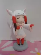 1girl artist:bupiti clay colored eyes_closed figure japanese_crested_ibis japanese_crested_ibis_(kemono_friends) kemono_friends singing skirt // 901x1200 // 71KB