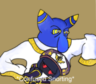 1boy 1girl blue_hair colored hat hyness kirby_(series) kirby_star_allies parody red_eyes text yellow_eyes zan_partizanne // 540x473 // 177KB