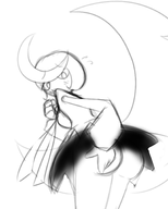 1girl artist:unknown ass palworld selyne upskirt // 1461x1823 // 491KB