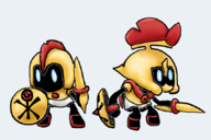 armor artist:unknown evolution falinks pokemon shield sword // 854x570 // 146KB