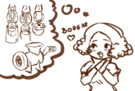 4girls ann_takamaki artist:pureo2 futaba_sakura glasses haru_okumura heart joke_delivery long_hair makoto_niijima meat_grinder persona persona_(series) persona_5 shin_megami_tensei short_hair text thought_bubble tied twintails // 1203x813 // 424KB