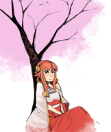 artist:borvar cherry_blossom_tree colored fire_emblem fire_emblem_fates fire_emblem_if sakura tree // 1037x1229 // 873KB