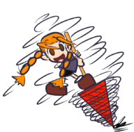 artist:nickmaycry colored drill gurumin gurumin_a_monstrous_adventure parin // 883x876 // 30KB