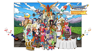 anlucia artist:unknown bianca_whitaker cannibox chef_(dragon_quest_monsters_caravan_heart) chibi deborah_(dragon_quest_v) dragon_quest draguar food hero_(dragon_quest) hero_(dragon_quest_x) hero_(dragon_quest_xi) jade maribel mia nera_briscoletti ramia serena slime slime_(dragon_quest) text thief_(dragon_quest_ix) tubby_dracky veronica überkilling_machine // 1920x1080 // 2.0MB