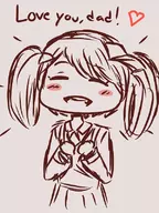 artist:pailolidrawfag chibi kantai_collection ryuujou text twintails // 600x800 // 145KB