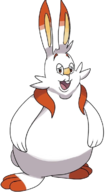colored fat parody pokemon scorbunny // 657x1195 // 396KB