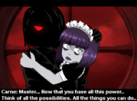 animated artist:sivuliike blood carne cutscene dialogue hugging janos oc original_character text the_black_heart // 910x675 // 2.3MB