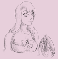 artist:harrace cleavage nachi senran_kagura tagme // 700x712 // 313KB