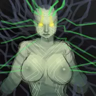 artificial_intelligence breasts colored glowing_eyes green_marine green_skin nipples rule_34 shodan system_shock system_shock_2 // 840x840 // 350KB