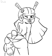 artist:dredd buttjob huge_ass huge_breasts looking_back penis rayman_legends thick_thighs topless ursula wide_hips // 790x847 // 119KB