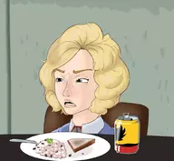 1girl artist:vulturestash beer food meme metal_gear_solid metal_gear_solid_peace_walker parody paz_ortega_andrade // 1040x960 // 414KB