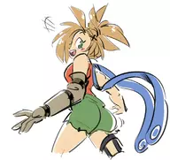 1girl artist:unknown ass final_fantasy final_fantasy_x-2 rikku // 800x753 // 260KB