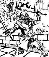 arrow castle chosen_undead dark_souls mushroom_parent sword // 684x791 // 60KB