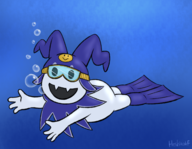 1boy artist:heshieokf jack_frost shin_megami_tensei swimming // 2226x1722 // 3.2MB