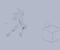 1girl armpit chair mask rainbow_mika sketch street_fighter taimanin_suit twintails wip // 3624x3026 // 395KB